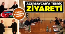 Bakanlar Çavuşoğlu ve Akar"dan, İlham Aliyev"e tebrik ziyareti
